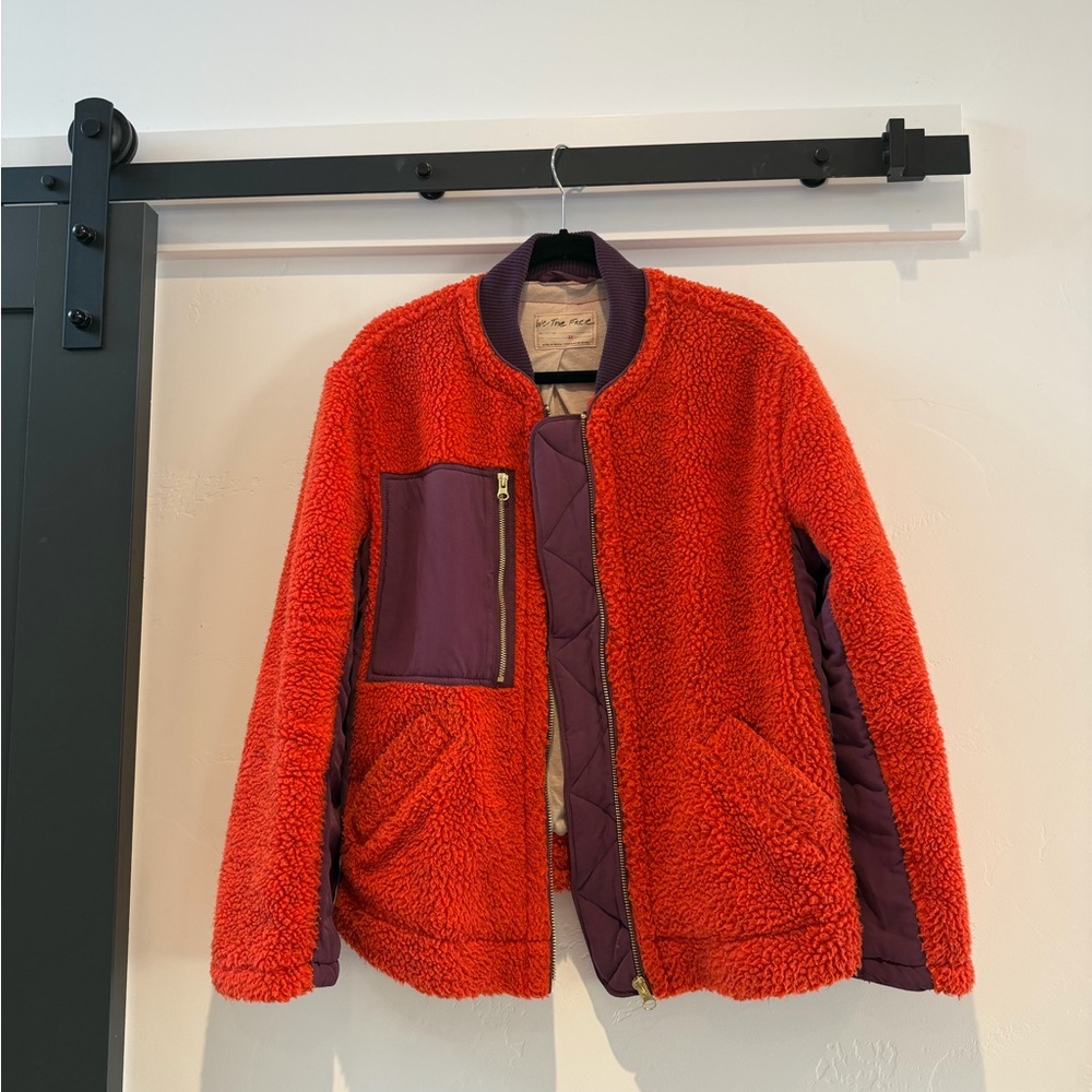 Unique Free People Sherpa Jacket ⭐️